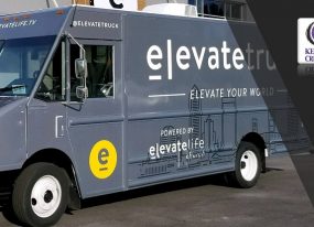Large Print on church van