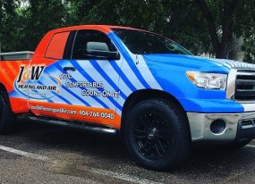 Truck With Print Design